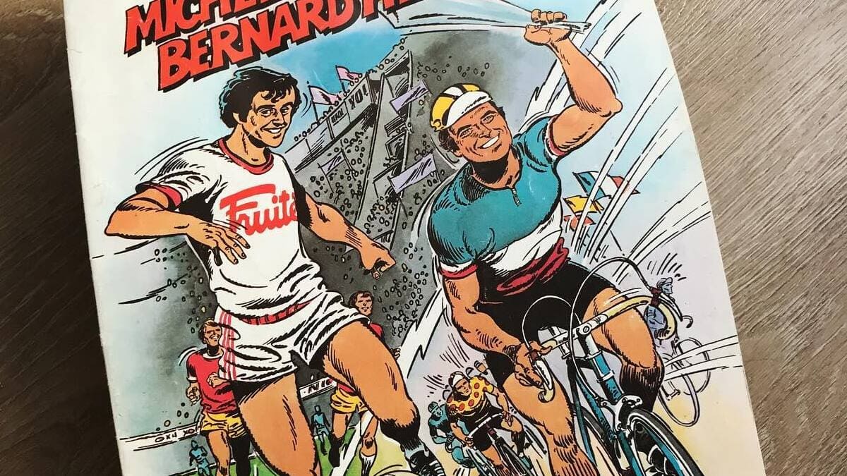Pub Fruité 1979 Platini & Hinault