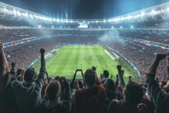 Public dans stade football (Freepik/IA)