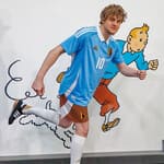Equipe de Belgique tenue Tintin
