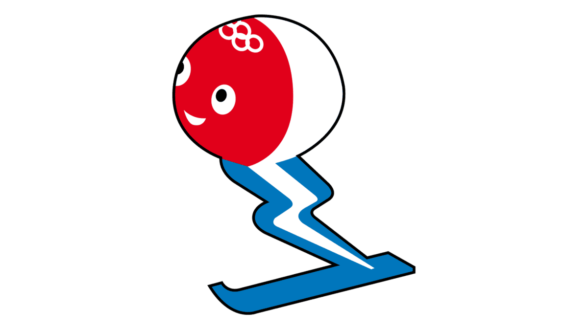 Schuss mascotte jeux olympiques d'hiver Grenoble 1968