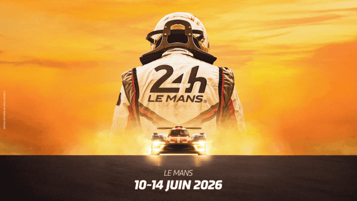 Affiche 24 heures du Mans 2026