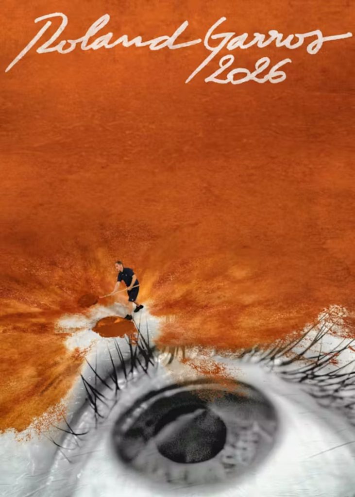 Affiche Roland-Garros 2026