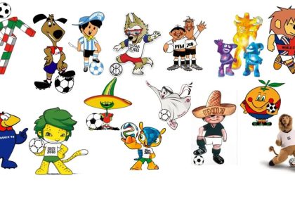 Mascottes Coupe du monde