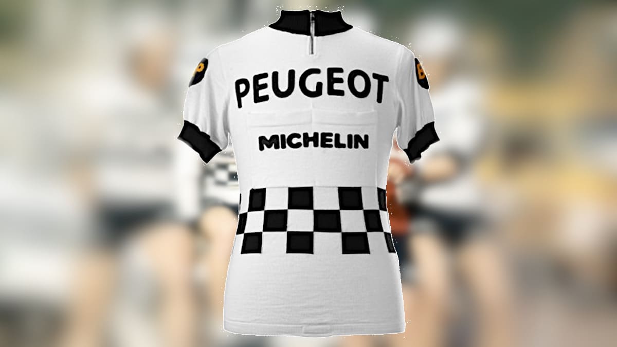 Maillot cycliste Peugeot 1967
